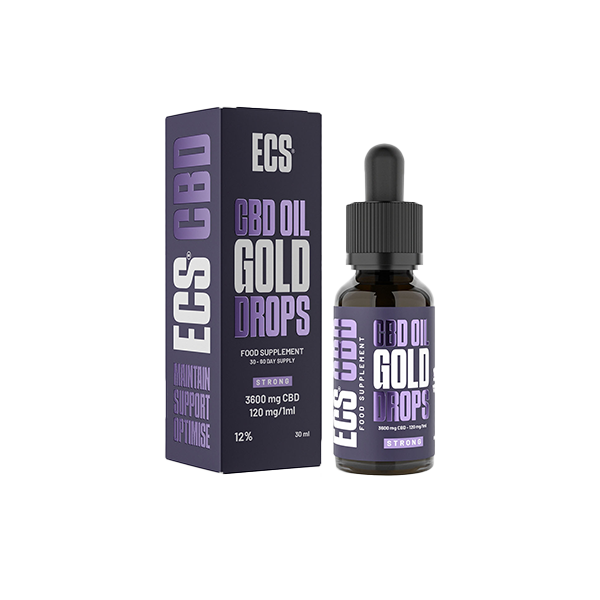 Canavape 3600mg 12% ECS CBD Oil 30ml