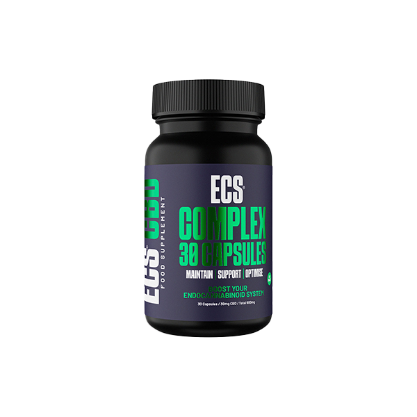 Canavape 900mg ECS Complex High Strength CBD Capsules - 30 Caps