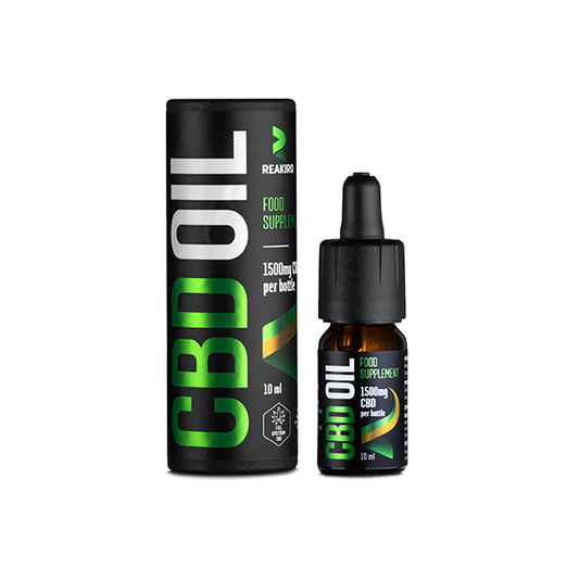 Reakiro 1500mg CBD Oil 15% Full Spectrum - 10ml