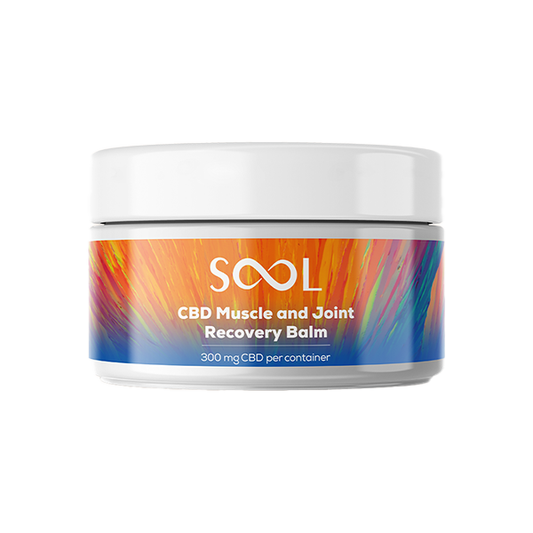 SOOL 300mg CBD Muscle & Joint Recovery Balm 50ml