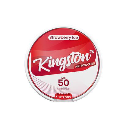 50mg Kingston Nicotine Pouches - 20 Pouches