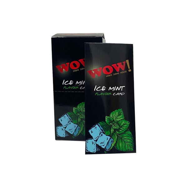 Wow Ice Mint Flavour Cards Infusions Pack of 20