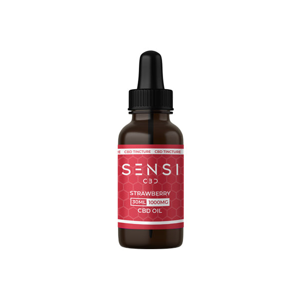 Sensi CBD 1000mg CBD Broad-Spectrum Tincture Oil 30ml (BUY 1 GET 1 FREE)