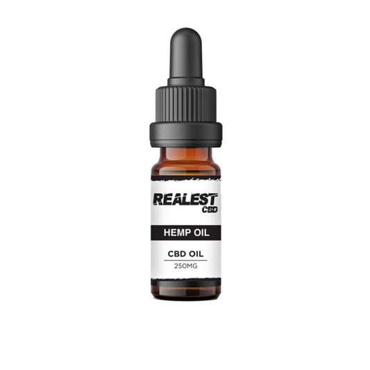 Realest CBD 250mg Broad Spectrum CBD 10ml Hemp Oil