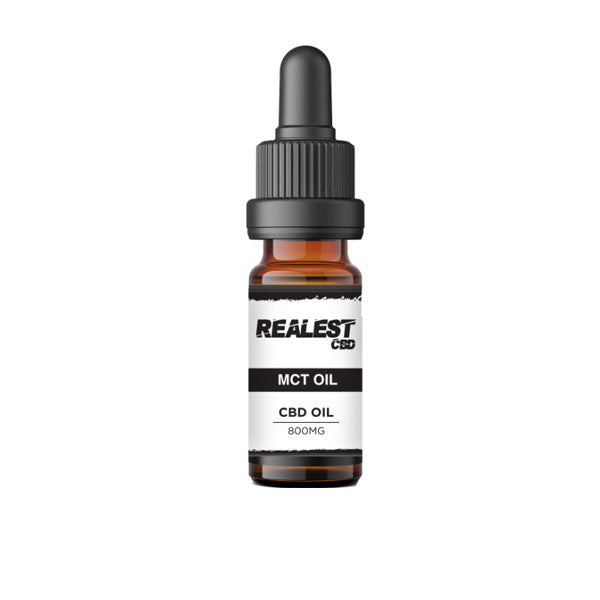 Realest CBD 800mg Broad Spectrum CBD 10ml MCT Oil