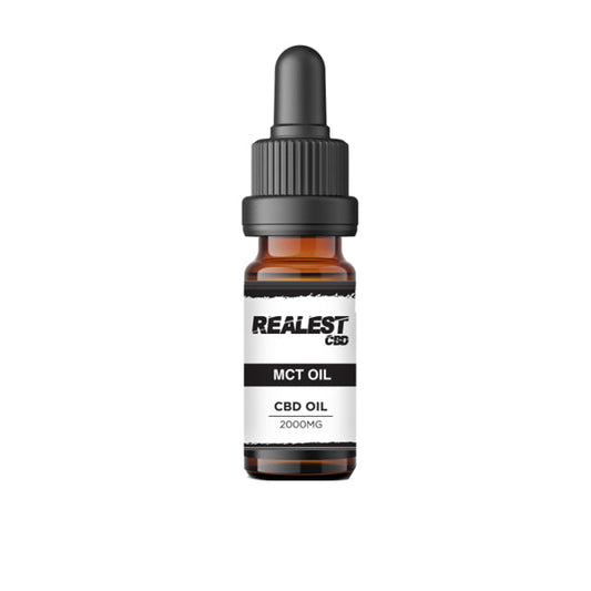 Realest CBD 2000mg Broad Spectrum CBD 10ml MCT Oil