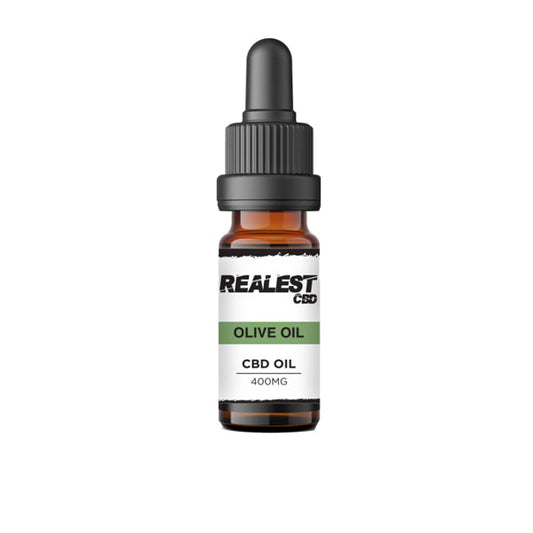 Realest CBD 400mg Broad Spectrum CBD 10ml Olive Oil