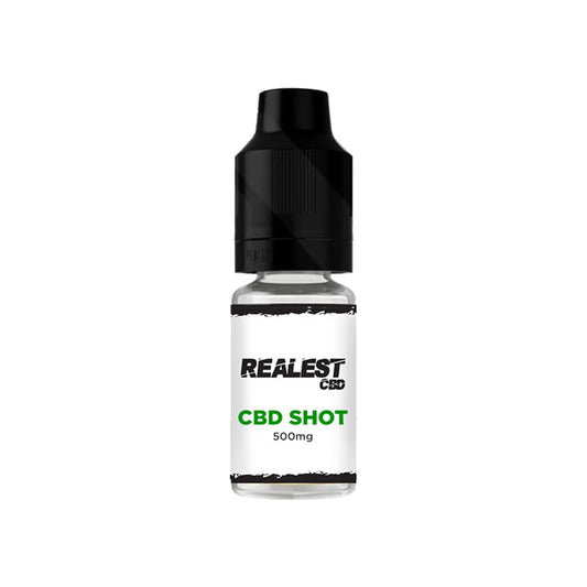 Realest CBD 500mg CBD E-Liquid Booster Shot 10ml