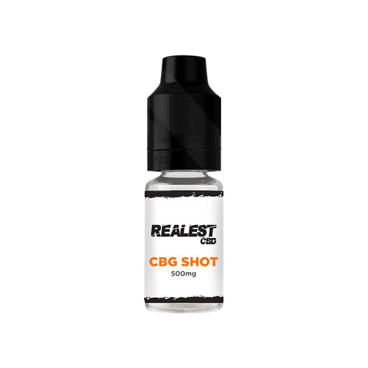 Realest CBD 500mg CBG E-Liquid Booster Shot 10ml