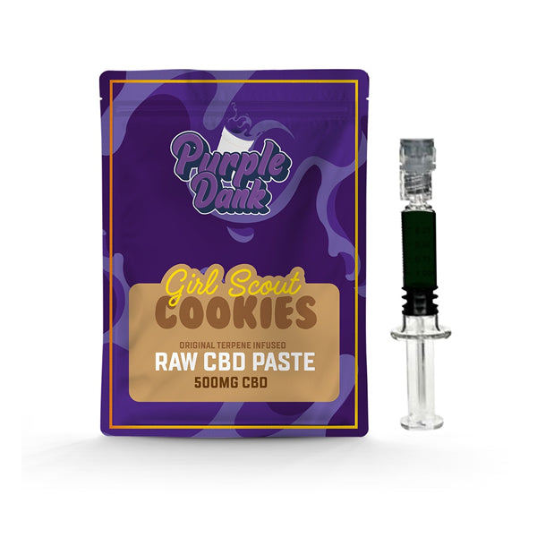 Purple Dank 1000mg CBD Raw Paste with Natural Terpenes - Girl Scout Cookies (BUY 1 GET 1 FREE)