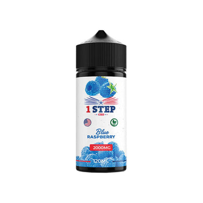 1 Step CBD 2000mg CBD E-liquid 120ml (BUY 1 GET 1 FREE)