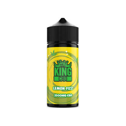 King CBD 2500mg CBD E-liquid 120ml (BUY 1 GET 1 FREE)