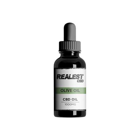 Realest CBD 1000mg Broad Spectrum CBD Olive Oil - 30ml