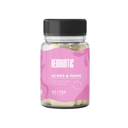 Hembiotic 750mg Functional CBD Capsules - 30 Caps