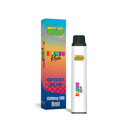 Why So CBD? 1500mg CBD Broad Spectrum Disposable Vape - 8ml