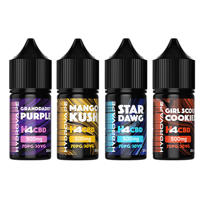 Hydrovape 500mg H4 CBD E-liquid 30ml (70VG/30PG)